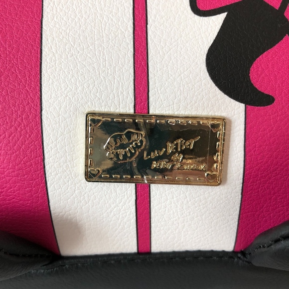 Betsey Johnson Bags Nwt Luv Betsy Johnson Football Girl Backpack